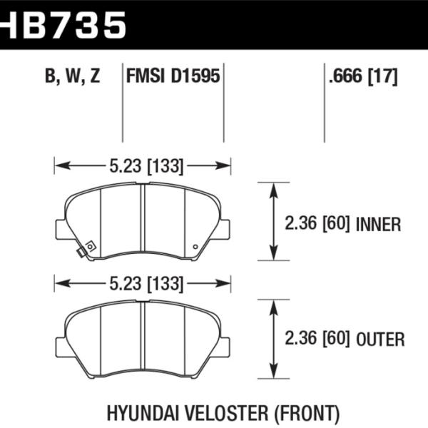 Hawk Performance HB735Z.666