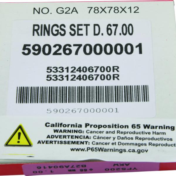 Vertex Pistons 590267000001