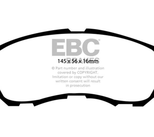 EBC Yellowstuff Brake Pad Sets EBC DP41614R