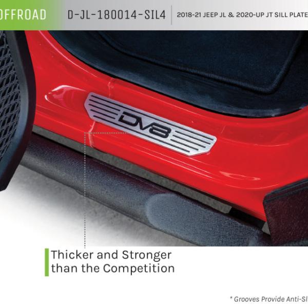 DV8 Offroad D-JL-180014-SIL4