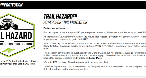 ATT Trail Blade BOSS SxS Atturo Tire SXBO-U1LA4ATA