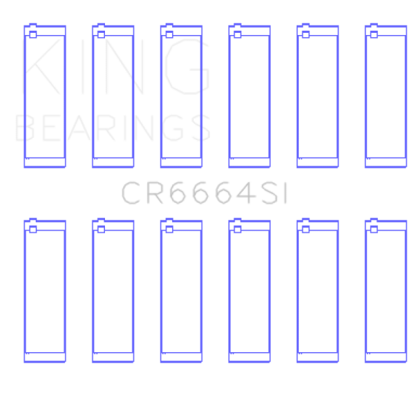 KING Rod Bearings King Engine Bearings CR6664SI030
