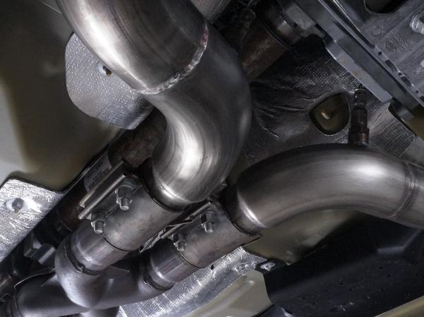 SSW Long Tube Headers Stainless Works GT350HCAT