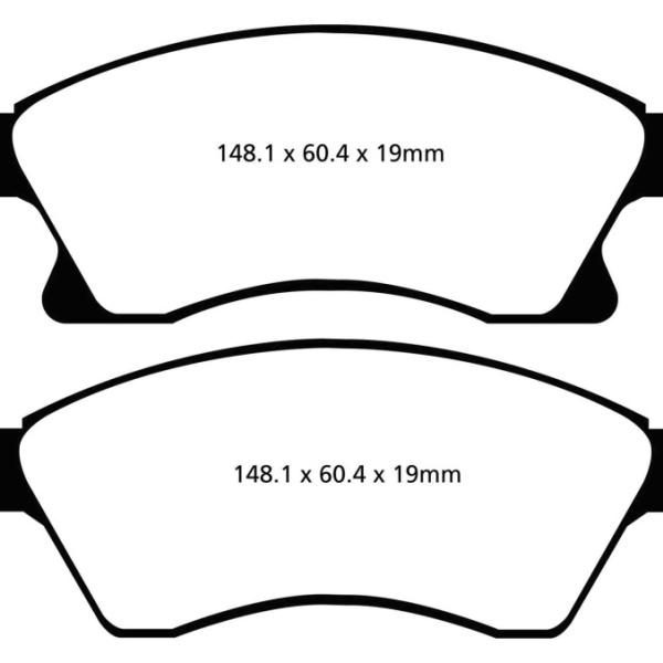 EBC Greenstuff Brake Pad Sets EBC DP22065