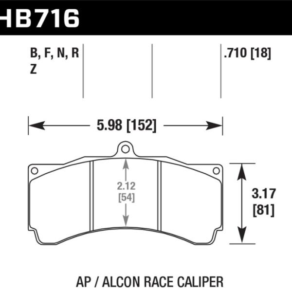 Hawk Performance HB716Z.710