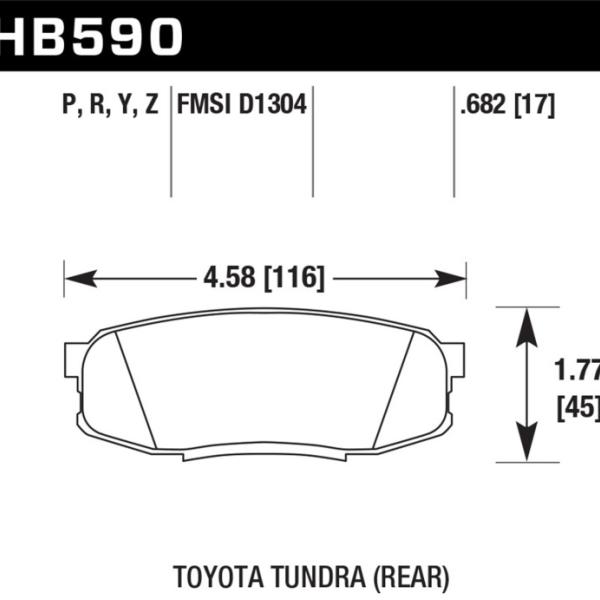 Hawk Performance HB590P.682
