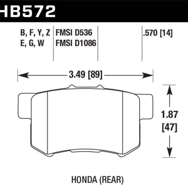 Hawk Performance HB572Z.570