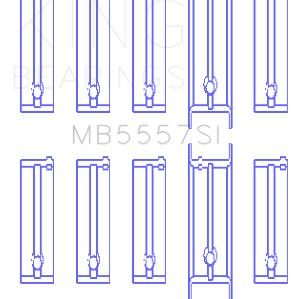 King Engine Bearings MB5557SI0.25