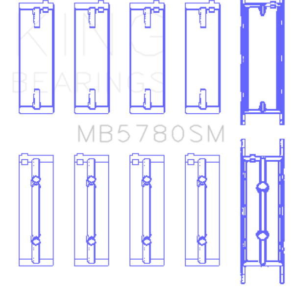 King Engine Bearings MB5780SM0.5