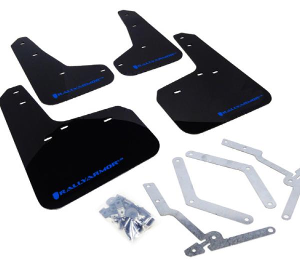 RAL UR Blk Flap/Blue Logo Rally Armor MF27-UR-BLK/BL