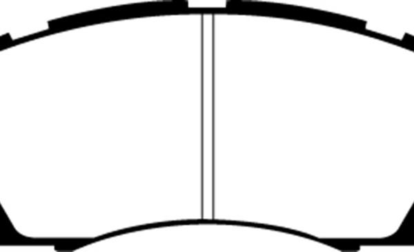 EBC Greenstuff Brake Pad Sets EBC DP2966