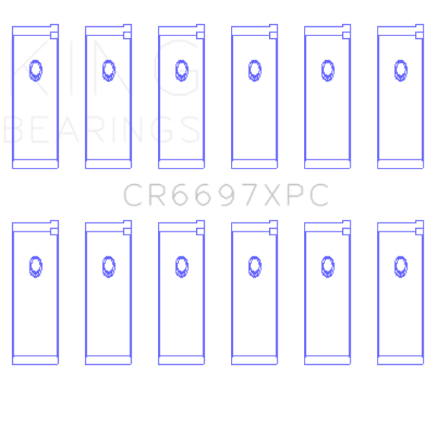 King Engine Bearings CR6697XPC