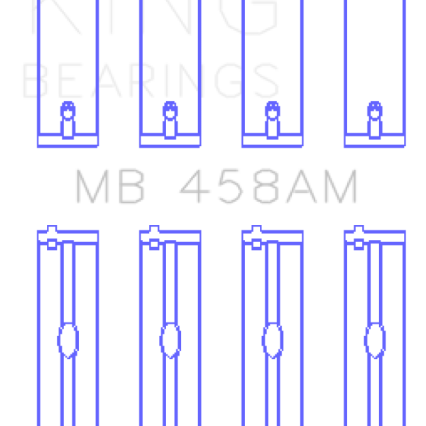 KING Main Bearings King Engine Bearings MB458AM0.5