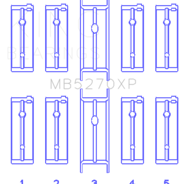 King Engine Bearings MB5270XP.026
