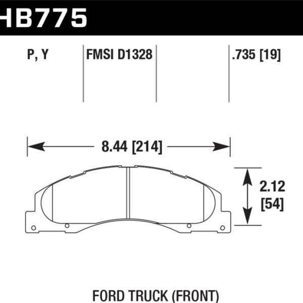 Hawk Performance HB775P.735