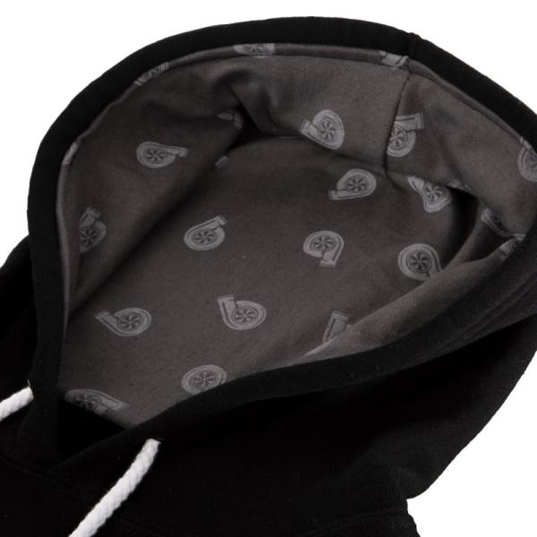 COBB CO-LINERHOODIE-BLK-S