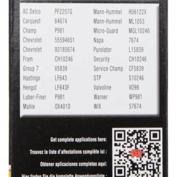 K&N Engineering HP-7027