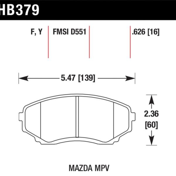 Hawk Performance HB379Y.626