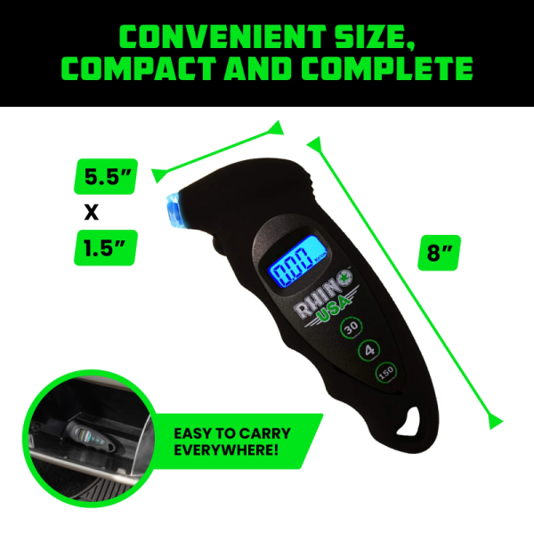 Rhino USA RGAUGE-DIGBLK