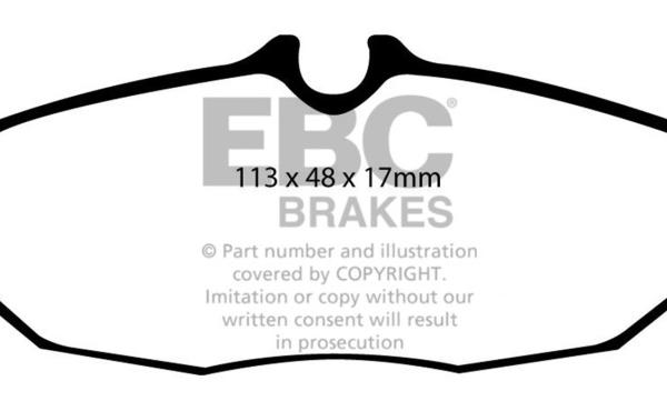 EBC Bluestuff Brake Pad Sets EBC DP51741NDX