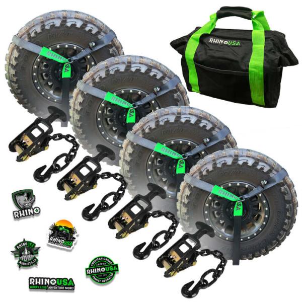 Rhino USA LASSO-STRAPS-BLK