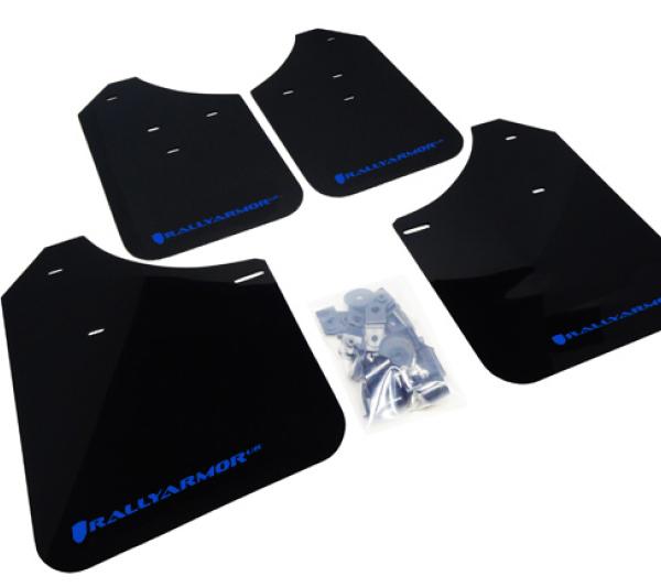 RAL UR Blk Flap/Blue Logo Rally Armor MF1-UR-BLK/BL