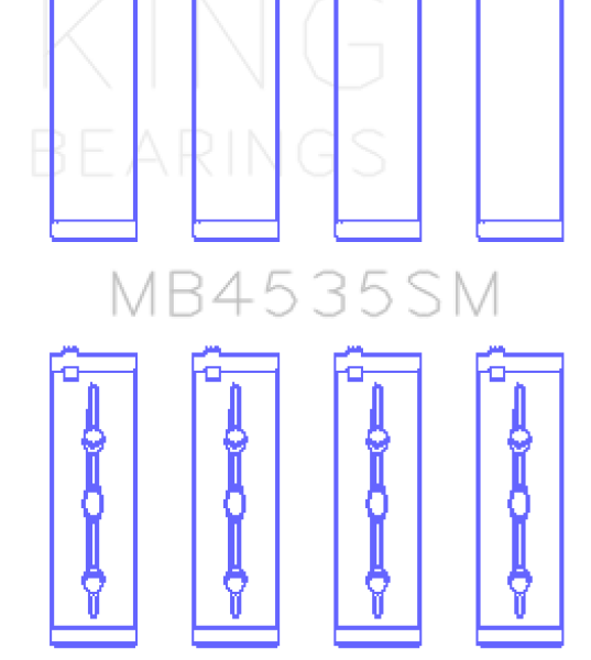 King Engine Bearings MB4535SM0.5
