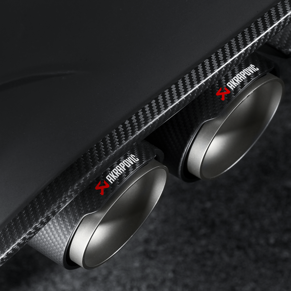 AKR Tail Pipe Set - Carbon Akrapovic TP-CT/26