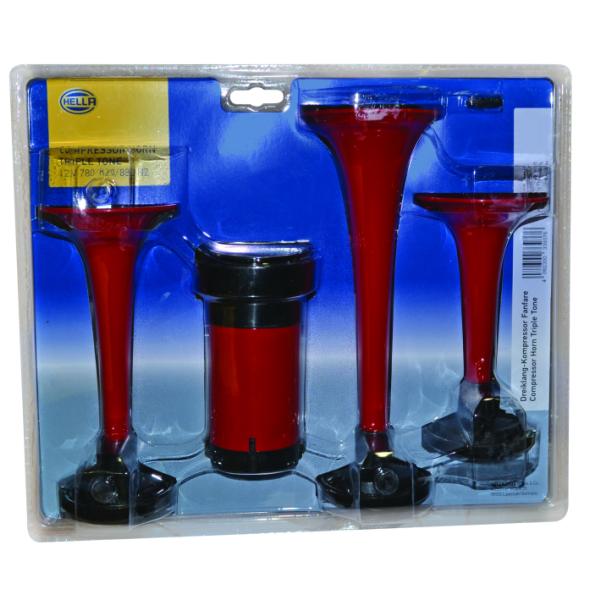 HELLA Twin Trumpet Kit Hella 003001671