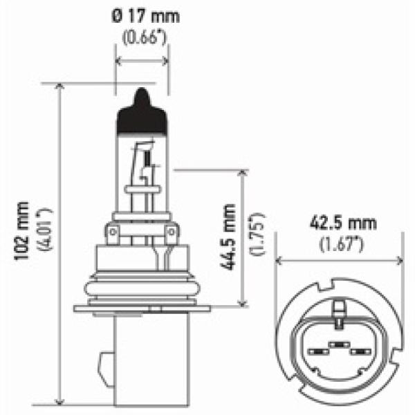 Hella 9007LL
