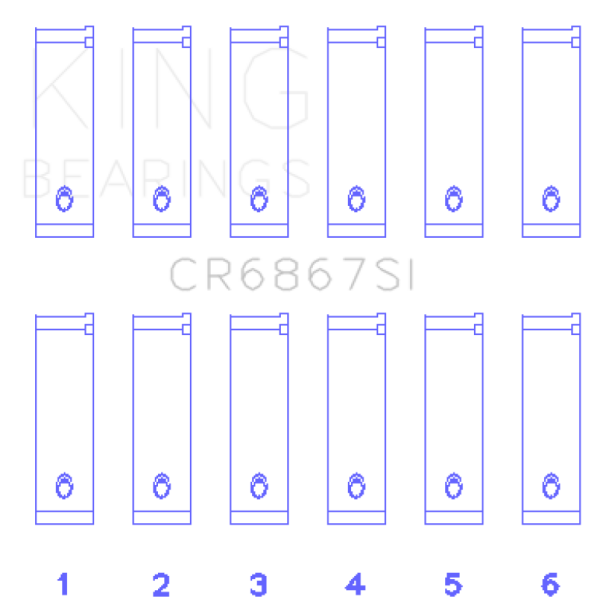 King Engine Bearings CR6867SI0.75