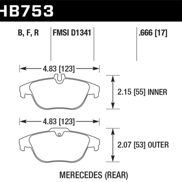 Hawk Performance HB753B.666