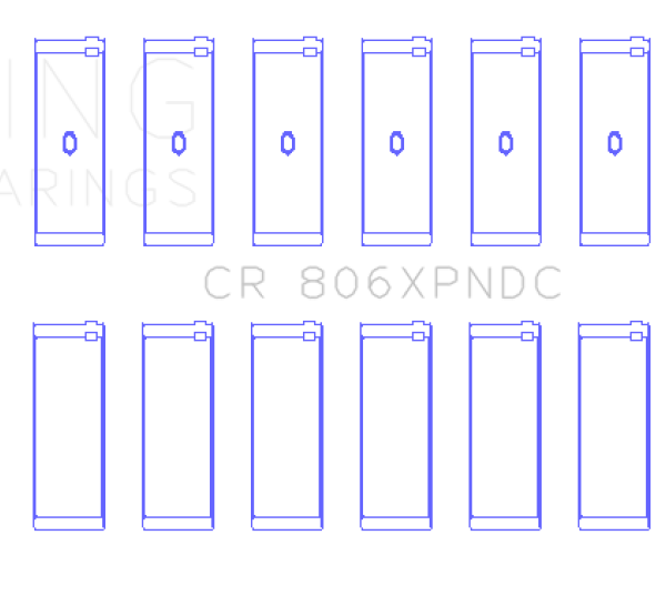 King Engine Bearings CR806XPNDCSTDX
