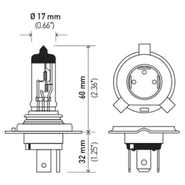 Hella 9003LL