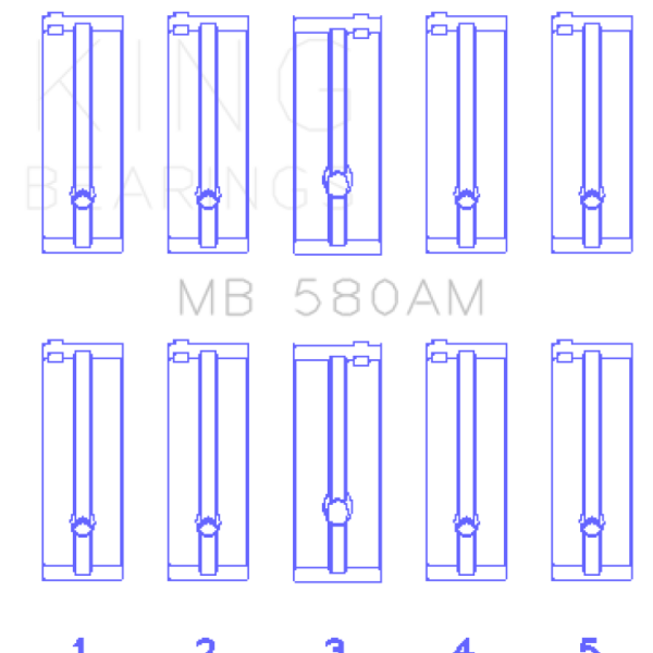 King Engine Bearings MB580AM0.75