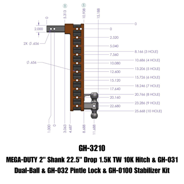 GEN-Y Hitch GH-3210