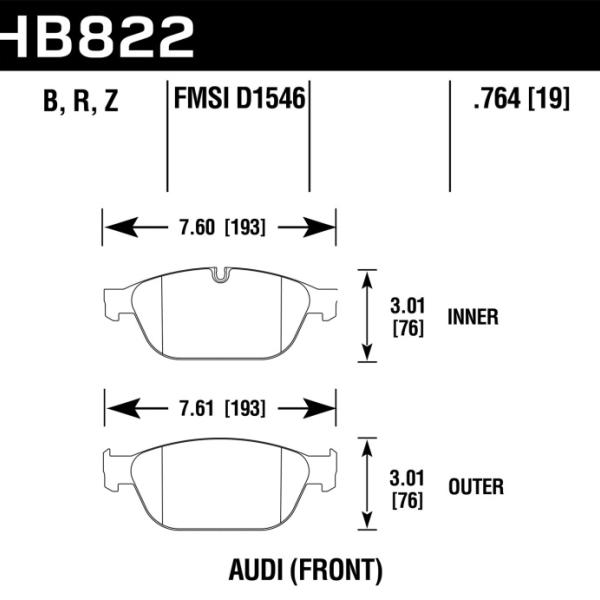 Hawk Performance HB822Z.764