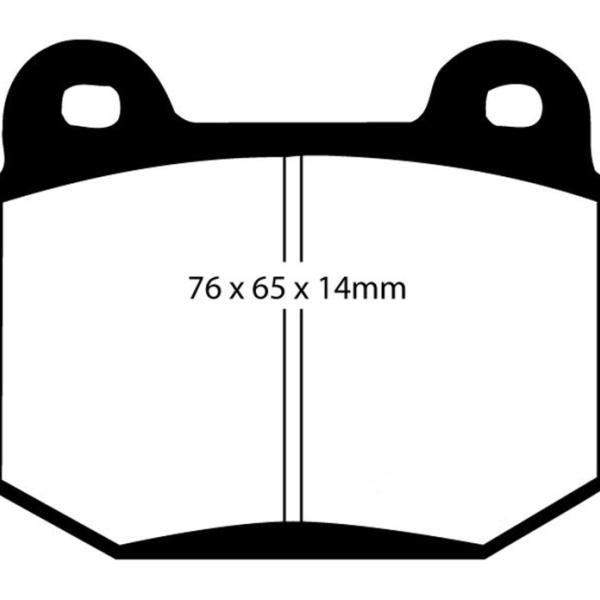 EBC Bluestuff Brake Pad Sets EBC DP51537NDX