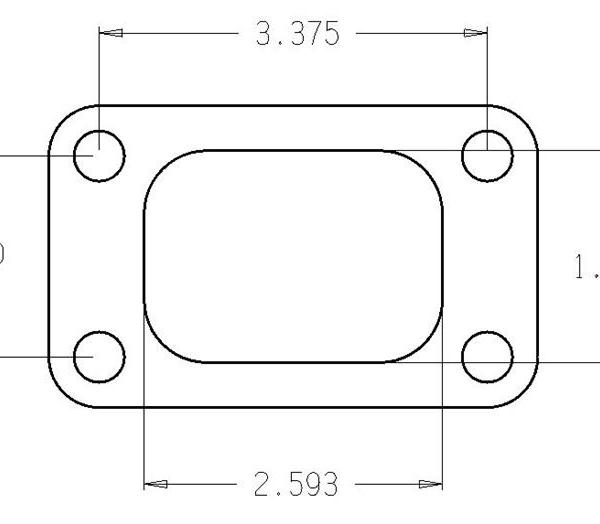 CG Exhaust Gaskets Cometic Gasket C4514