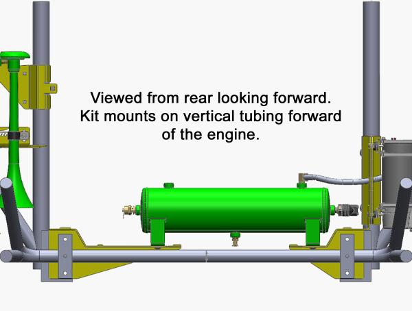 Kleinn Air Horns RZR1000-KIT
