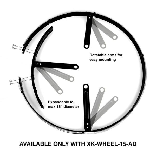 XKGLOW XK-WHEEL-15-AD