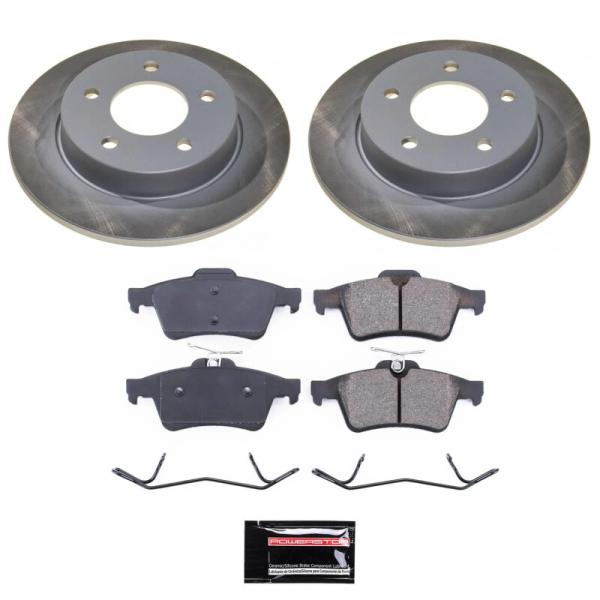 PSB Semi-Coated Rotor Kits PowerStop SC123