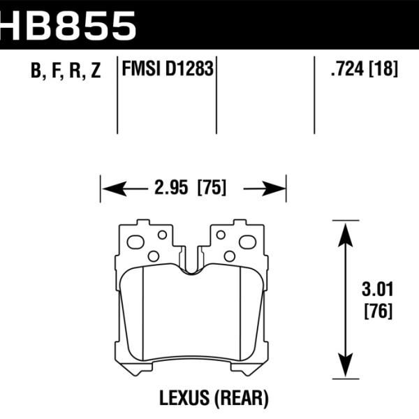 Hawk Performance HB855Z.724