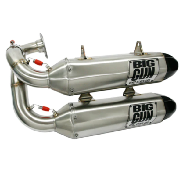 BIG EXO Stainless SXS Slip Ons Big Gun 14-1712
