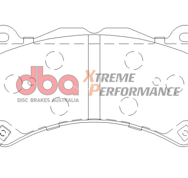 DBA XP Performance Brake Pads DBA DB2375XP