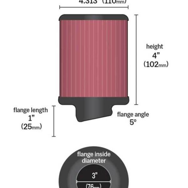 KN Universal Air Filter K&N Engineering RB-0900