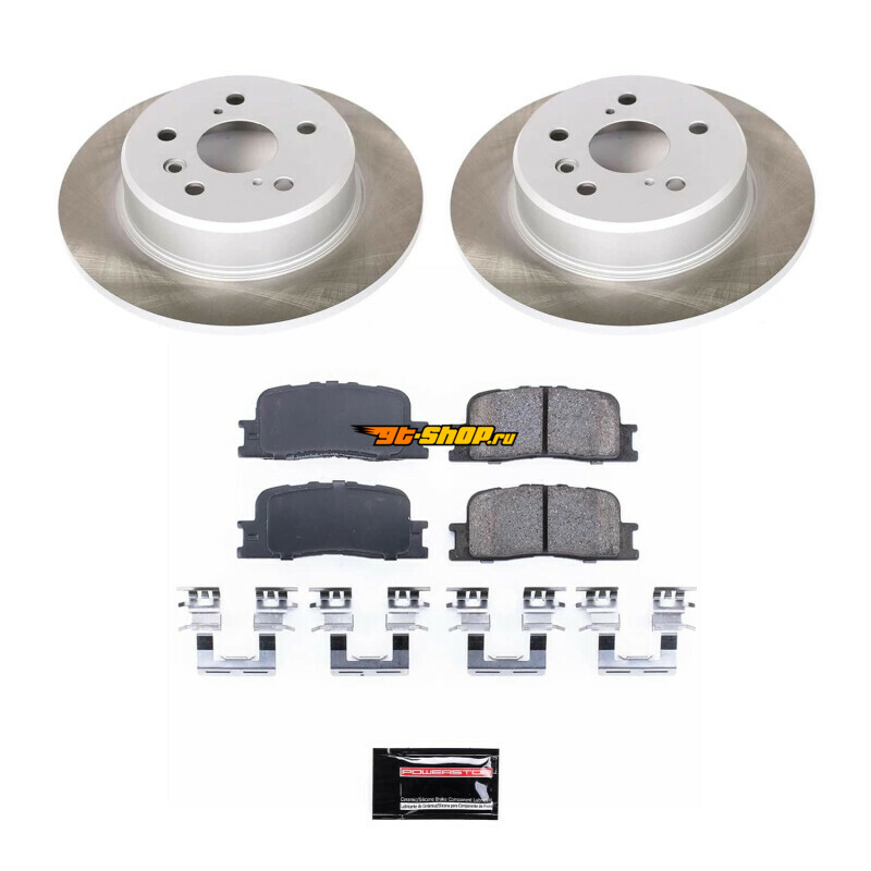 PSB Semi-Coated Rotor Kits PowerStop SC1148