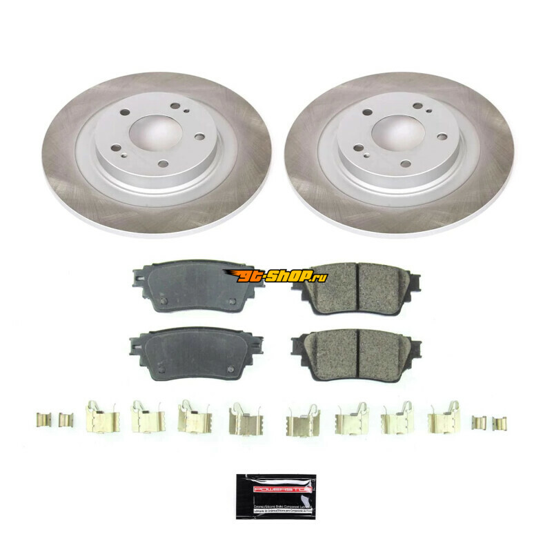 PSB Semi-Coated Rotor Kits PowerStop SC8381
