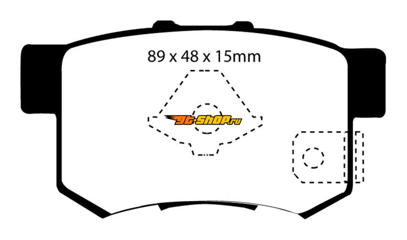 EBC UD1086 EBC Ultimax2 Brake Pad Sets