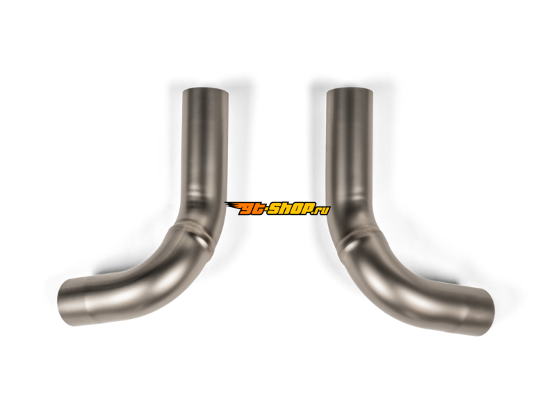Akrapovic L-ME/T/10 AKR Link Pipe Set - Titanium